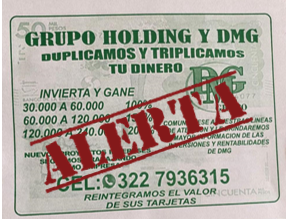 estafas piramidales psicología Colombia