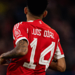 Luis Díaz Brilla y Marca su Primer gol en Champions con Bayern Luis Díaz gol Champions