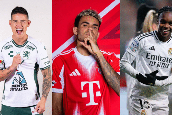 Díaz Caicedo Rodríguez brillan