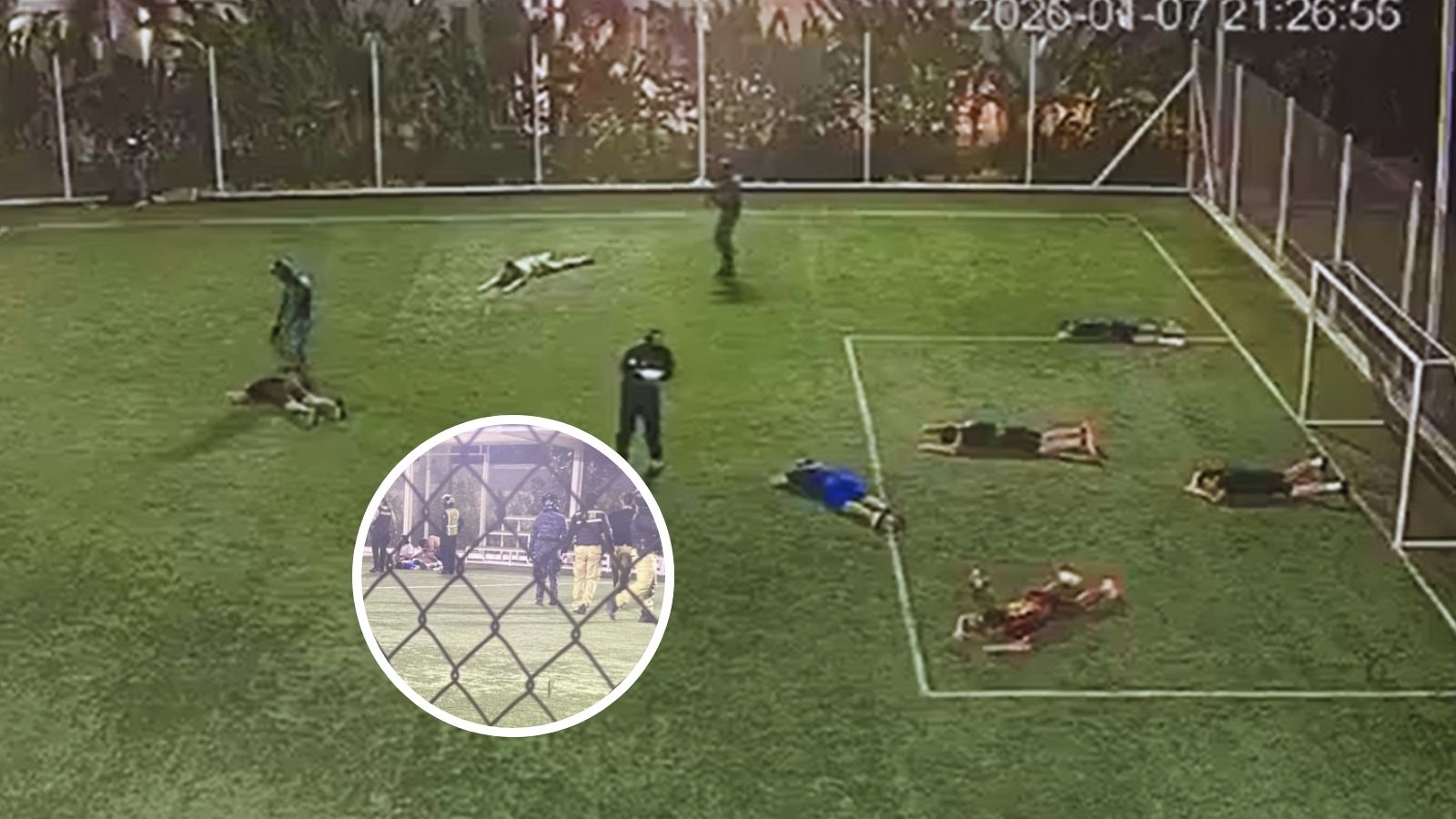 sicarios en Mocolí Golf