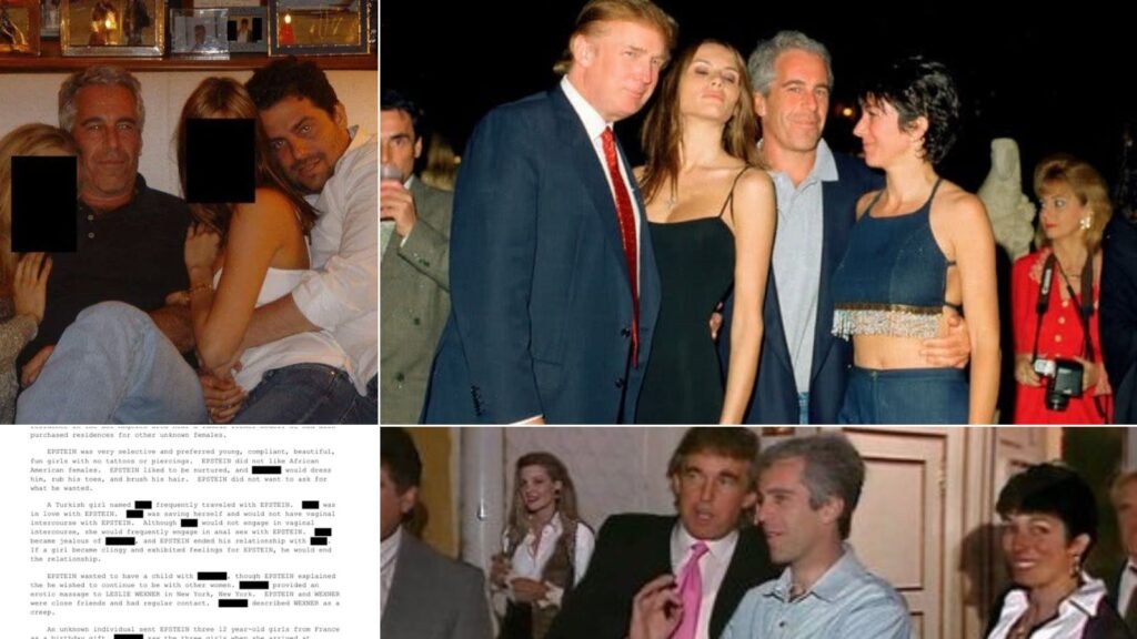 Revelan archivos Epstein