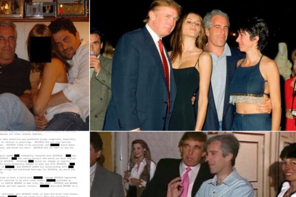 Revelan archivos Epstein