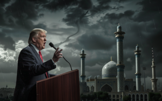 Trump amenaza humanidad en Truth Social mientras Irán cierra