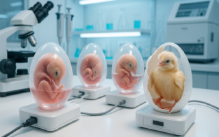 Pollitos artificiales 3D: empresa texana logra histórico avance