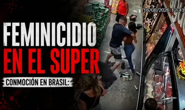 Feminicidio en supermercado de São Paulo: Asesinó a su pareja con +10 puñaladas