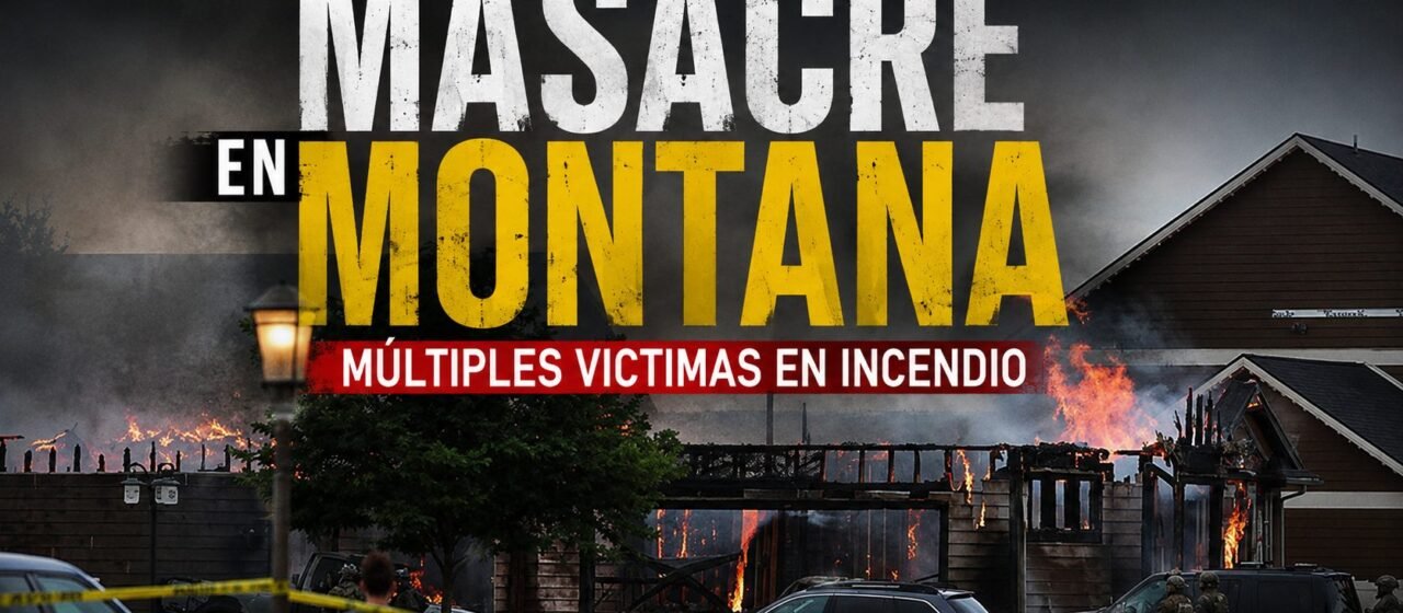 tiroteo e incendio en Billings